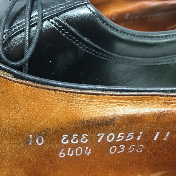Allen Edmonds Brewster Oxfords Shoes Size 10 3E main image 7